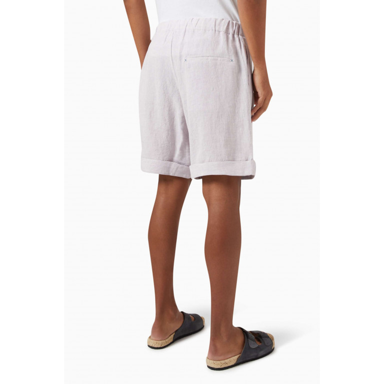 Marane - Elasticated Shorts in Linen