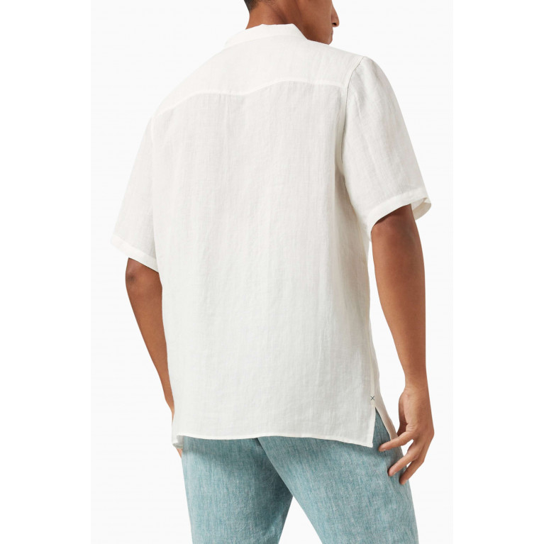 Marane - Short-sleeved Shirt in Linen