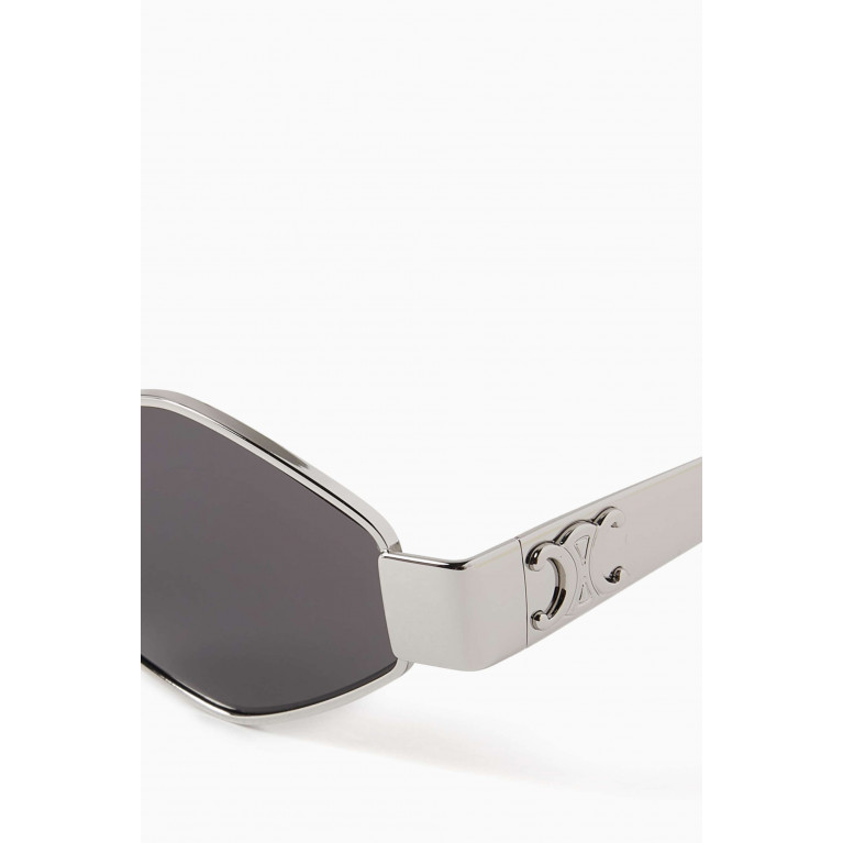 Celine - Octagonal Sunglasses in Metal