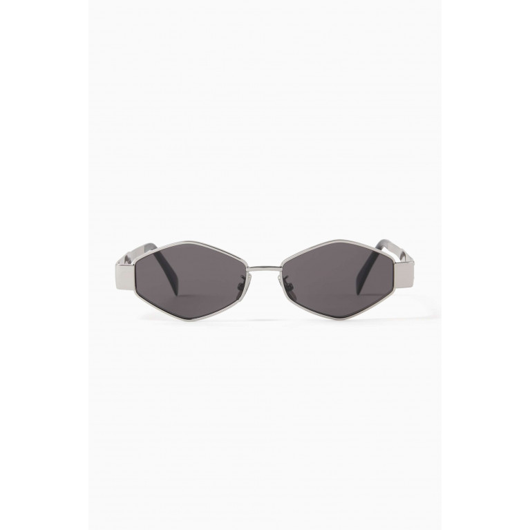 Celine - Octagonal Sunglasses in Metal