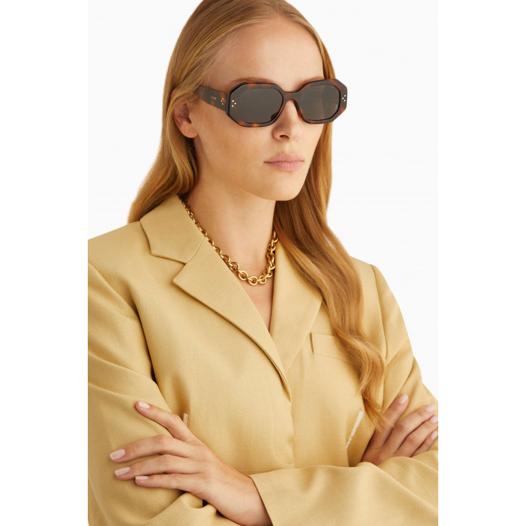 Celine - Rectangle Sunglasses in Acetate