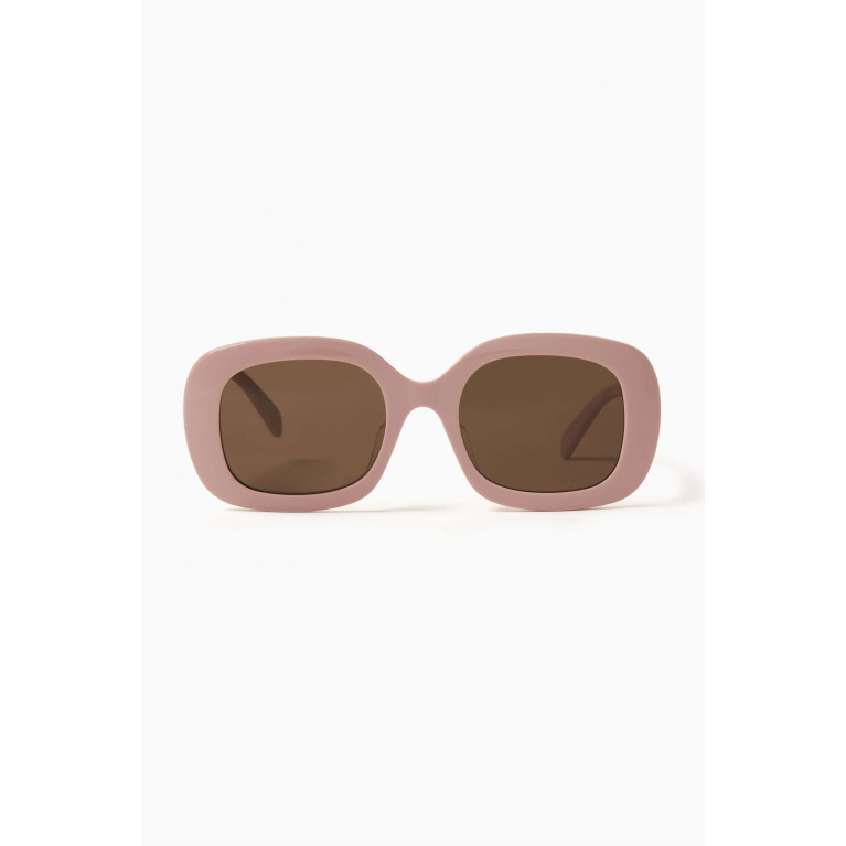 Celine - Oval Sunglasses in Acetate