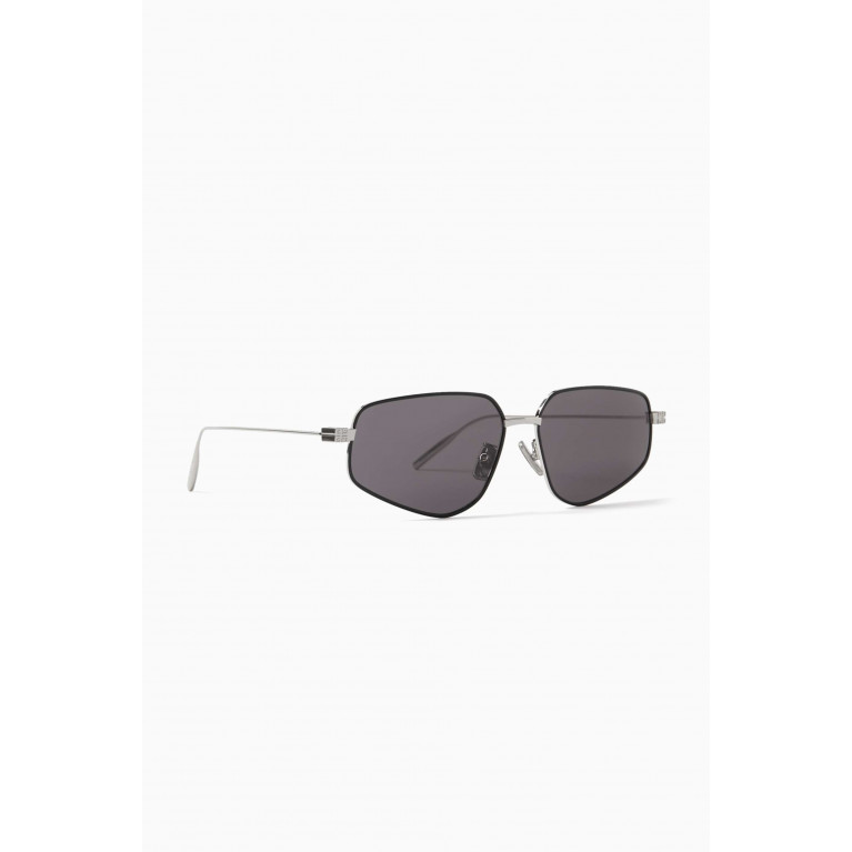 Givenchy - Rectangle Sunglasses in Metal