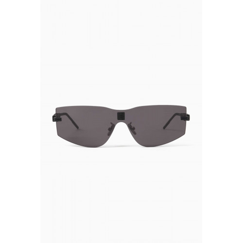 Givenchy - Shield Sunglasses in Metal
