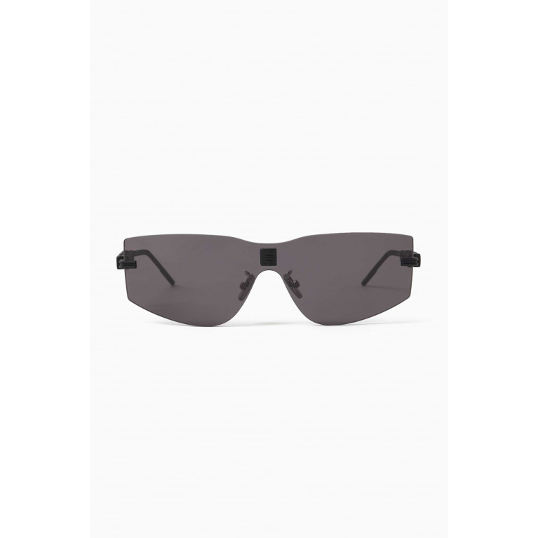 Givenchy - Shield Sunglasses in Metal