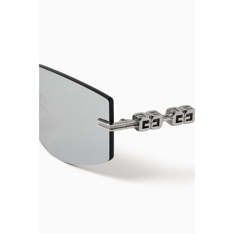 Givenchy - D-frame Sunglasses in Metal