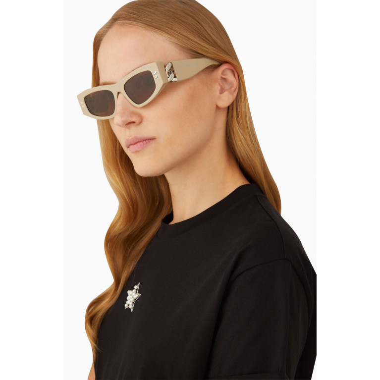 Stella McCartney - Cat-eye Sunglasses in Bio-acetate