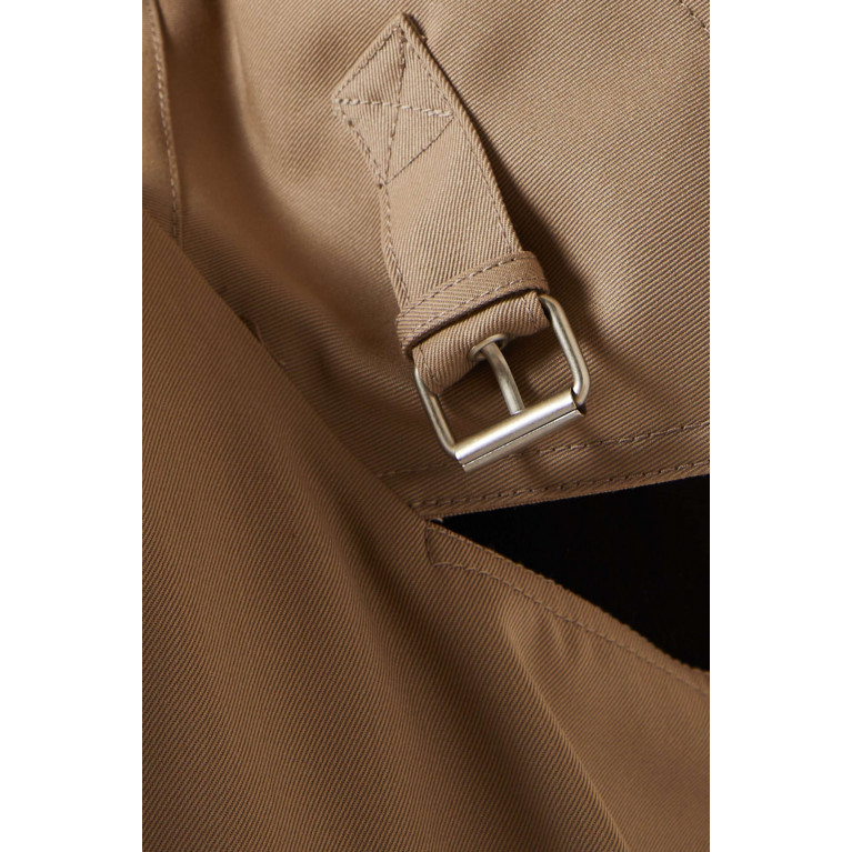 LVIR - Detachable-Sleeve Trench Coat in Wool