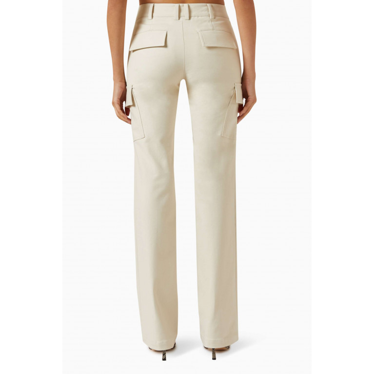LVIR - Cargo Straight-fit Pants in Cotton