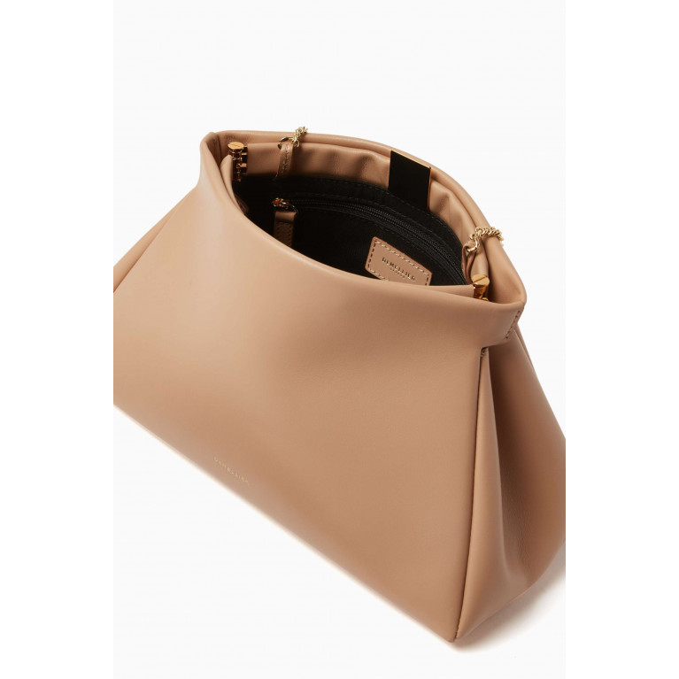 Demellier - Small Cannes Clutch in Smooth Leather