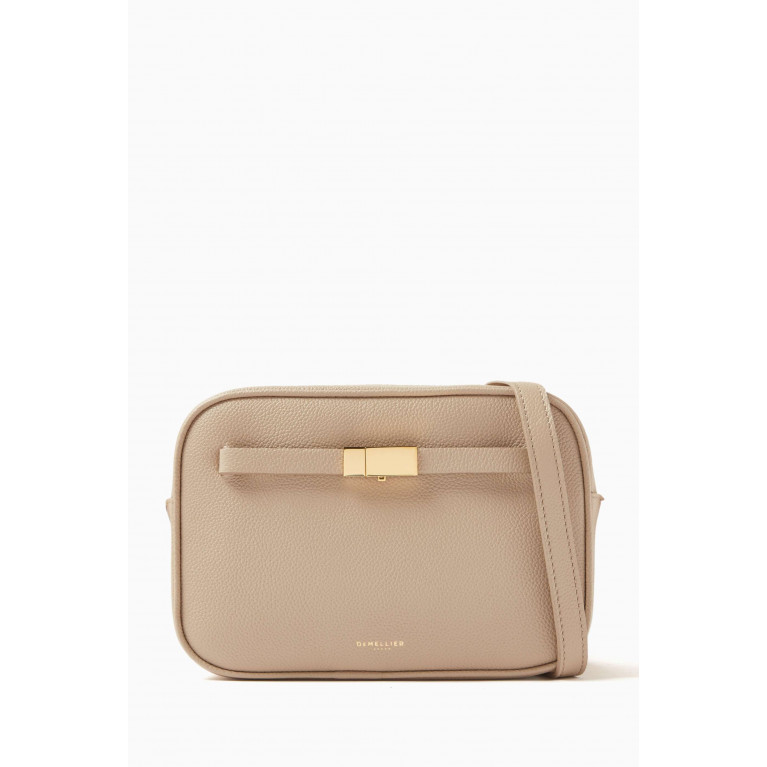 Demellier - The New York Crossbody Bag in Grained Leather