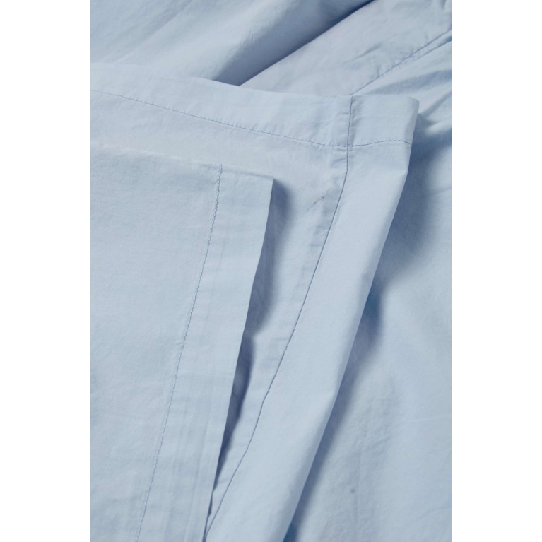 SKIMS - Cotton Poplin Sleep Button Up Shirt GLACIER