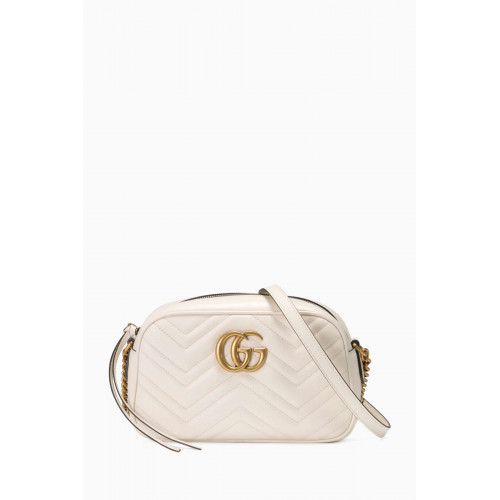 Gucci - Small GG Marmont Shoulder Bag in Matelassé Leather