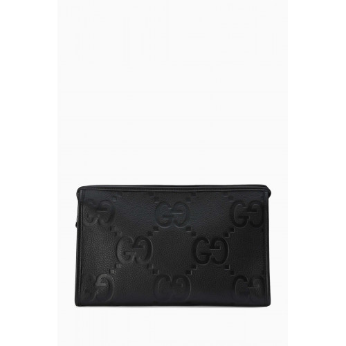 Gucci - Jumbo GG Pouch in Leather
