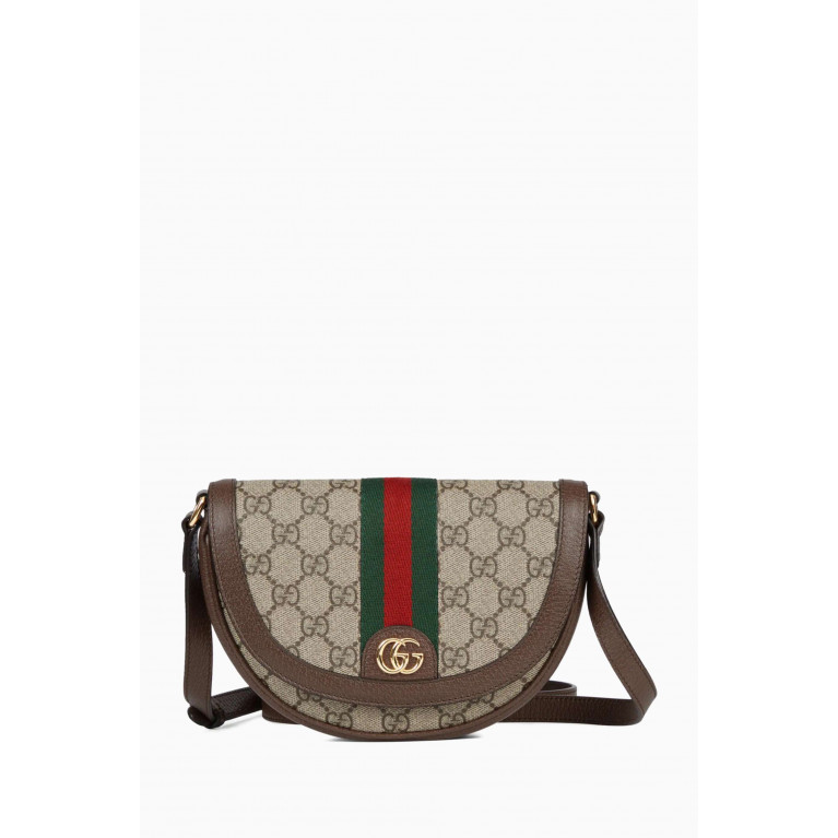 Gucci - Mini Ophidia Shoulder Bag in GG Supreme Canvas