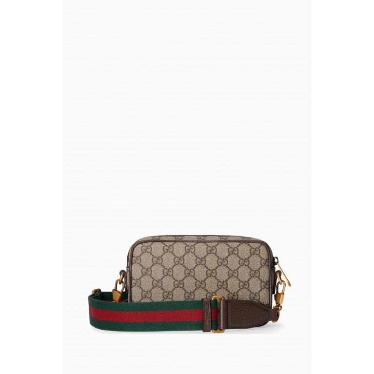 Gucci - Mini GG Ophidia Shoulder Bag in Coated-canvas
