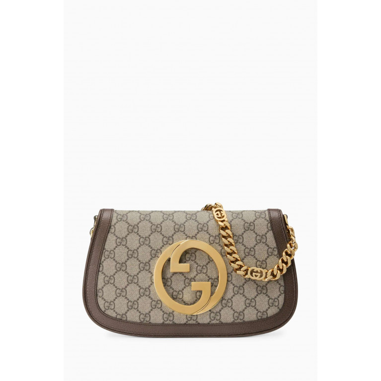 Gucci - Blondie Shoulder Bag in GG Supreme Canvas