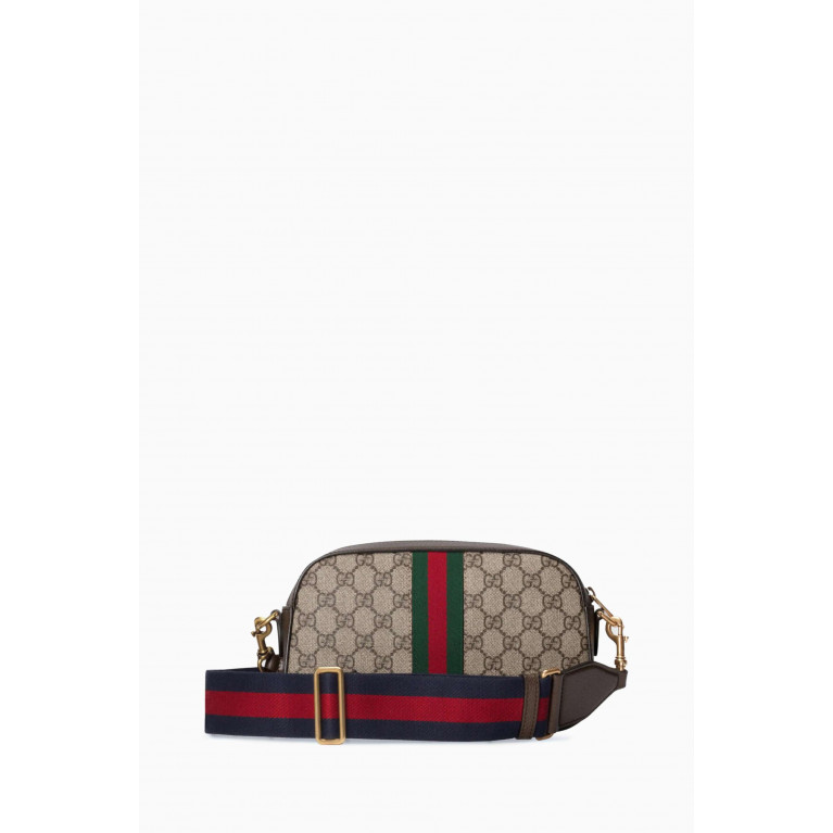 Gucci - Small Ophidia Shoulder Bag in GG Supreme Canvas