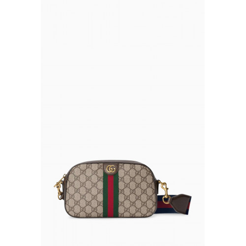 Gucci - Small Ophidia Shoulder Bag in GG Supreme Canvas