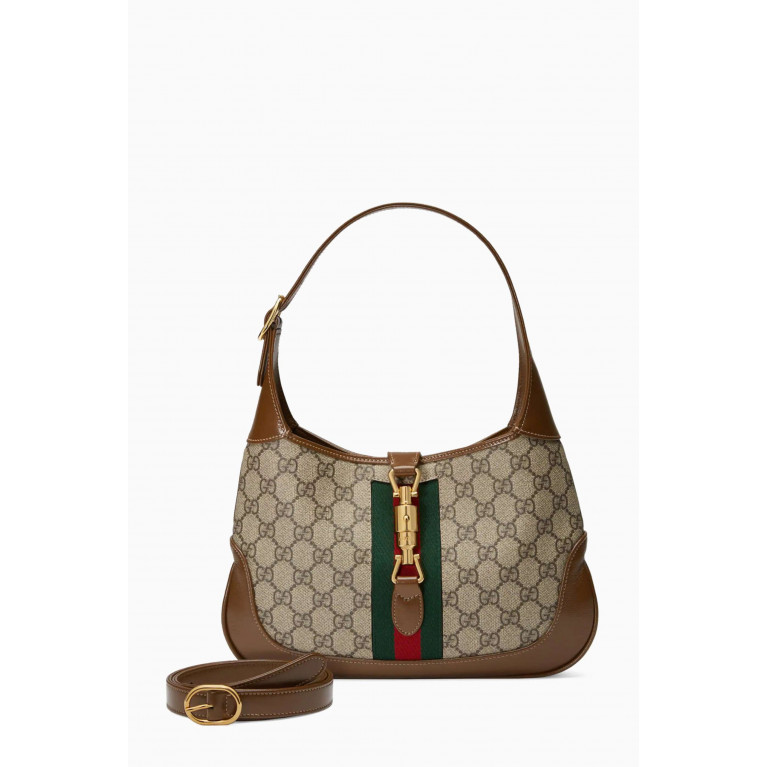 Gucci - Small Jackie 1961 Shoulder Bag in GG Supreme Canvas