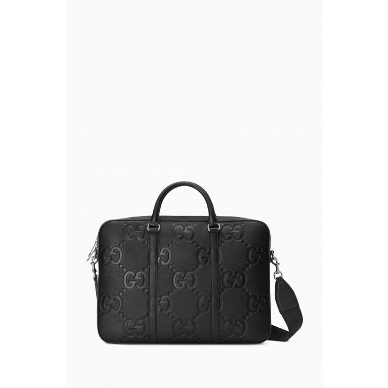 Gucci - Briefcase in Jumbo GG Leather