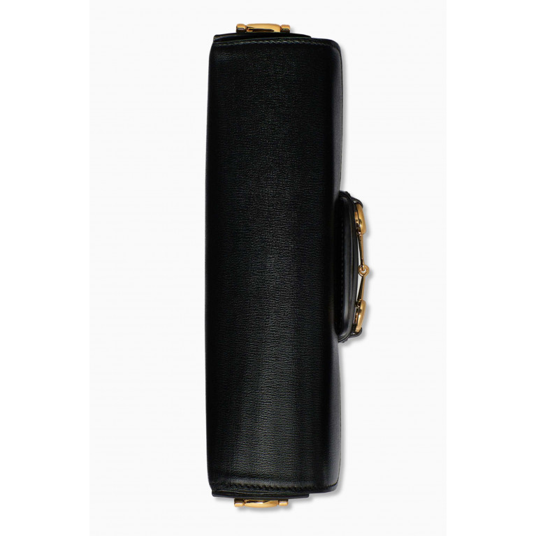Gucci - Gucci Horsebit 1955 Small Shoulder Bag in Leather