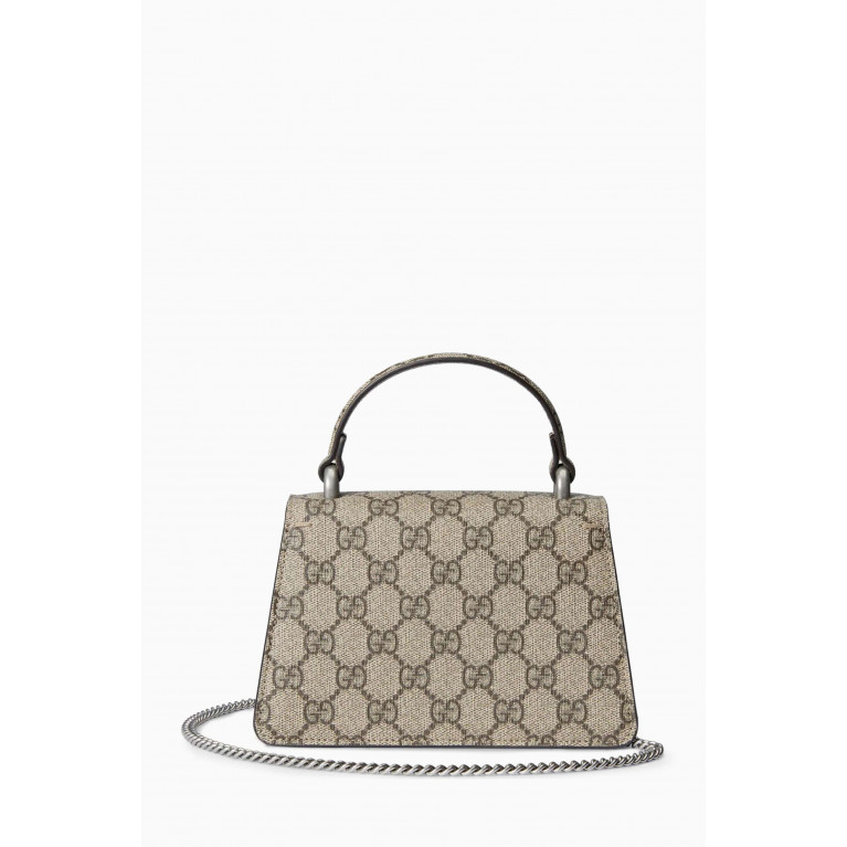 Gucci - Mini Dionysus Top-handle Bag in GG Supreme Canvas