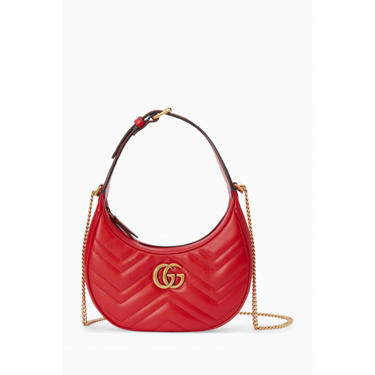 Gucci - GG Marmont Mini Shoulder Bag in Matelassé Leather