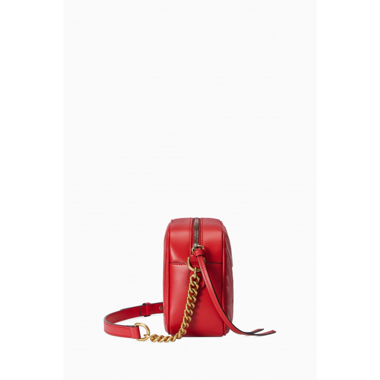 Gucci - Small GG Marmont Shoulder Bag in Matelassé Leather