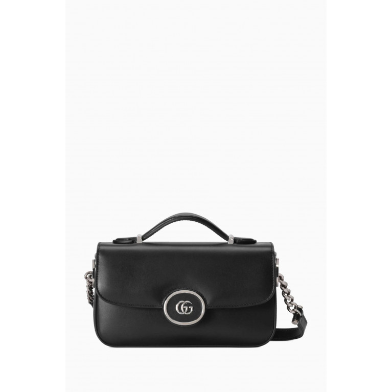 Gucci - Petite GG Mini Shoulder Bag in Leather