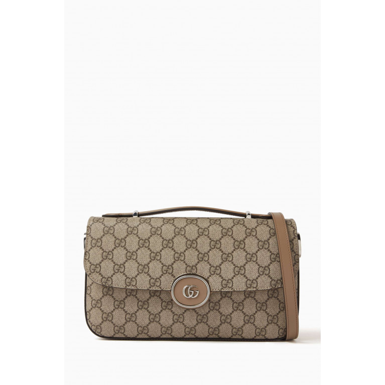 Gucci - Small Shoulder Bag in GG Supreme Canvas