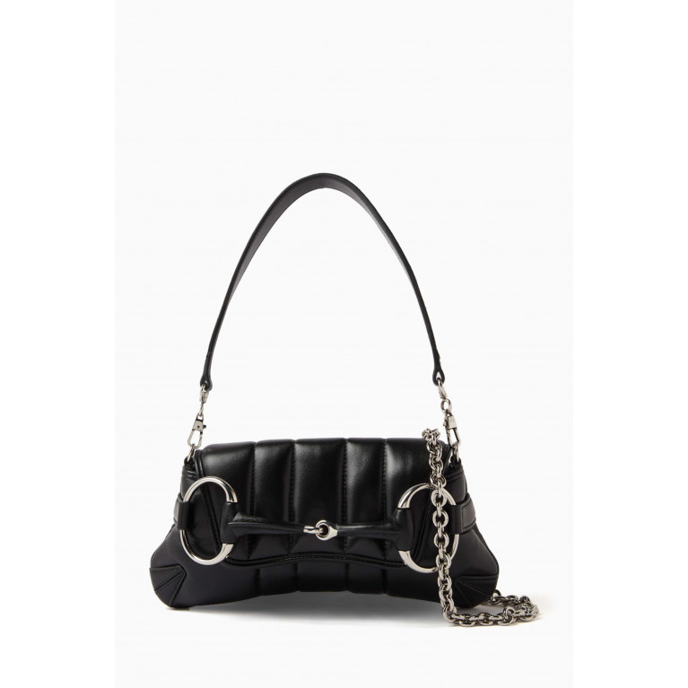 Gucci - Horsebit 1955 Clutch Bag in Quilted Leather