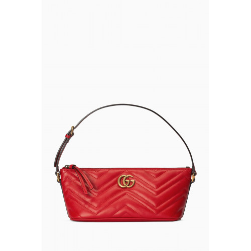 Gucci - GG Marmont Small Shoulder Bag in Matelassé Chevron Leather