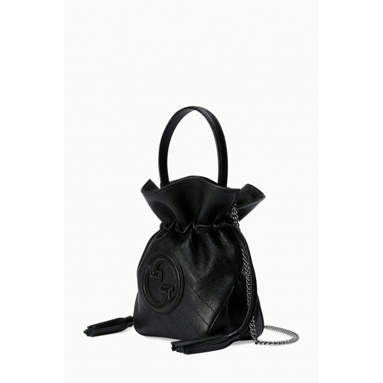 Gucci - Mini Blondie Bucket Bag in Leather