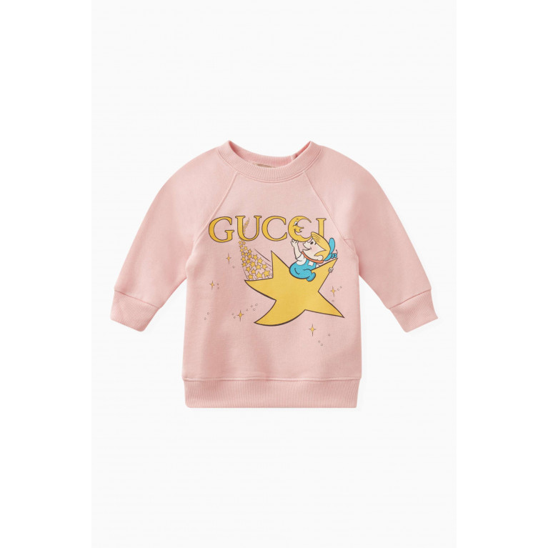 Gucci - The Jetsons Print Sweatshirt in Felted Cotton-jersey