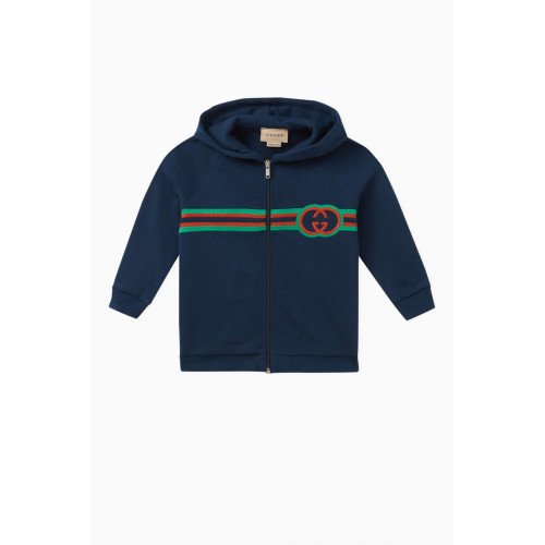 Gucci - Logo-motif Jacket in Cotton