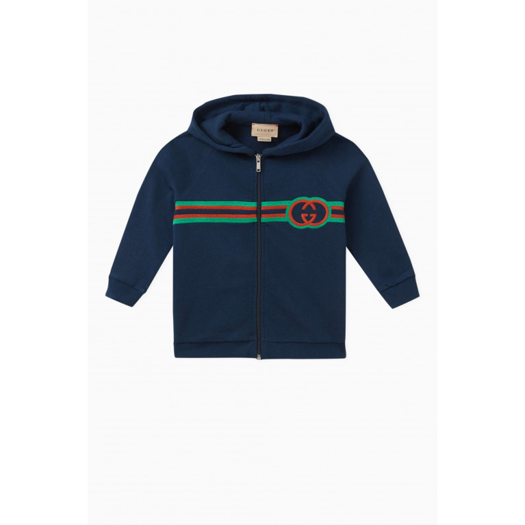 Gucci - Logo-motif Jacket in Cotton