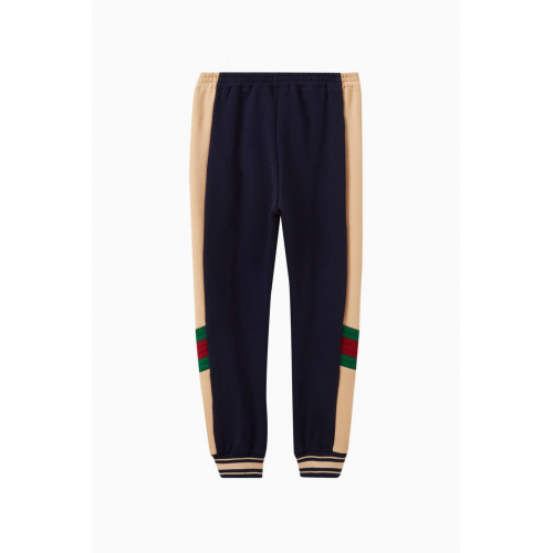 Gucci - Web Logo Tracksuit Pants in Cotton
