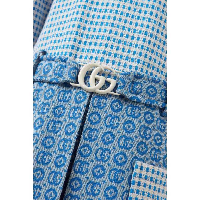 Gucci - Geometric Logo Dress in Polyamide-blend