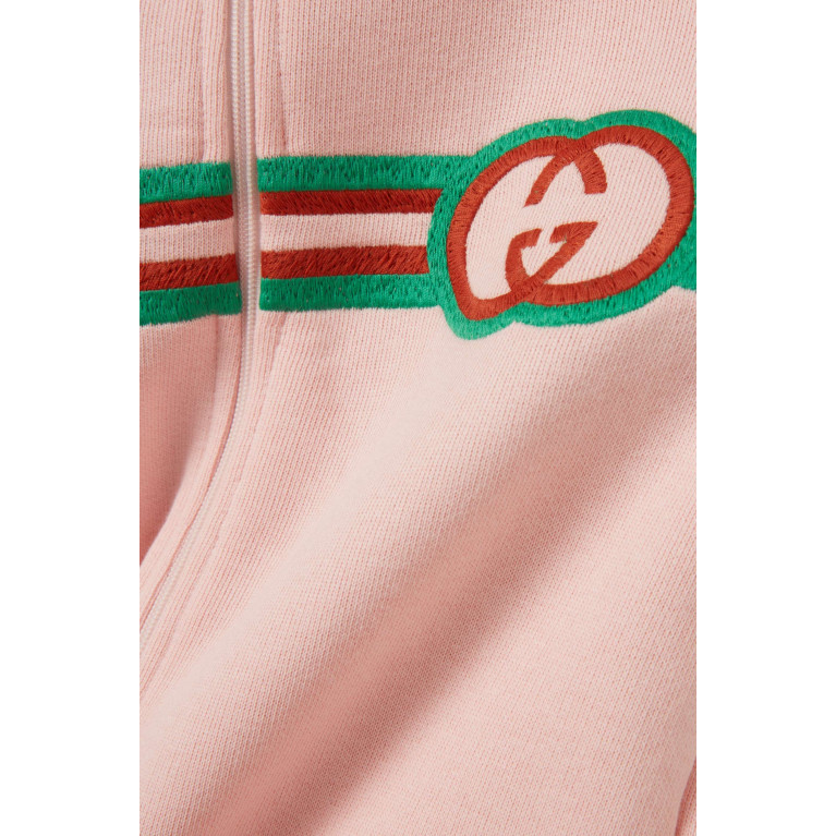 Gucci - Logo-detail Jacket in Cotton