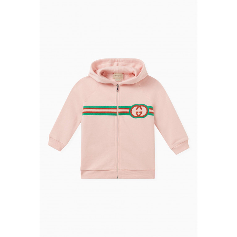 Gucci - Logo-detail Jacket in Cotton