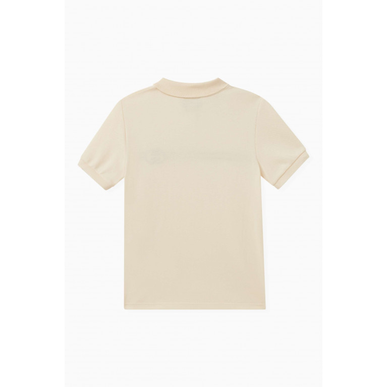 Gucci - Logo-detail Polo Shirt in Cotton