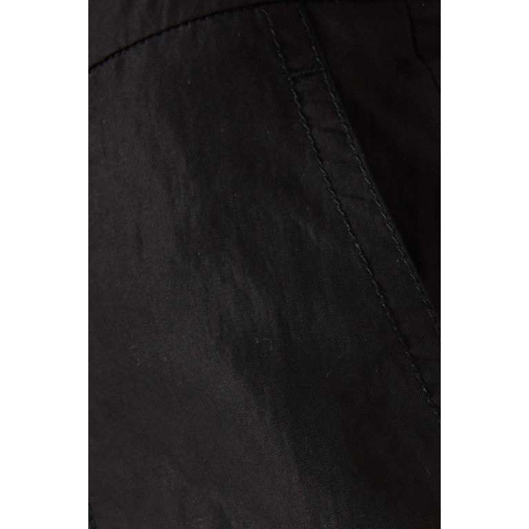 Vince - Mid-rise Fluid Cargo Pants in Tencel™ Black