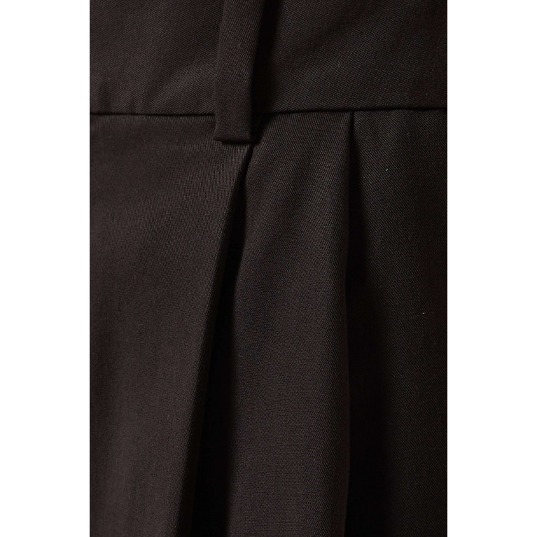 Vince - High-rise Pleated Shorts in TENCEL™