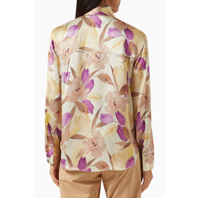 Vince - Nouveau Magnolia Relaxed Shirt in Silk