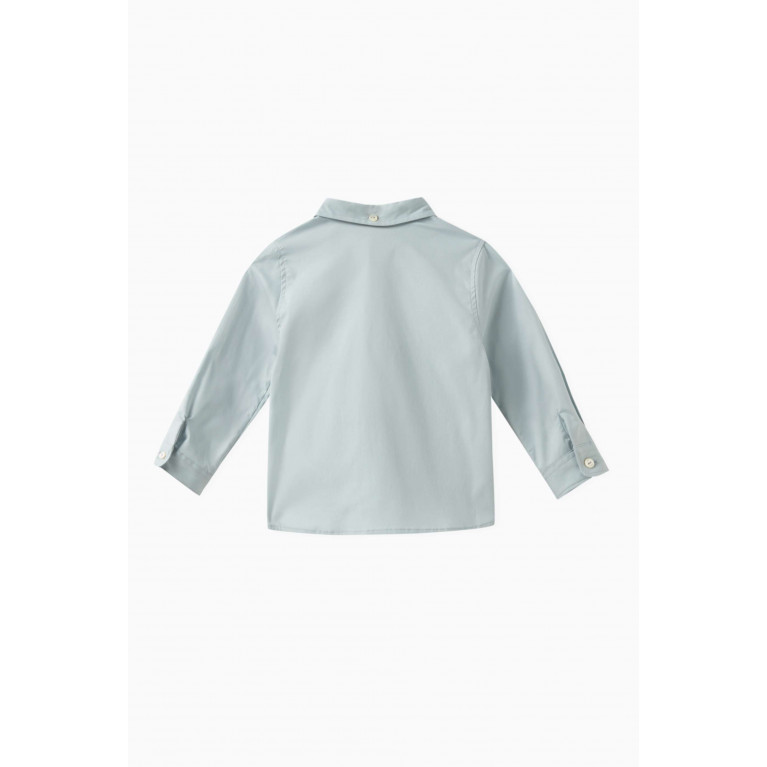 Gucci - x OshKosh B’gosh© Logo-embroidered Shirt in Stretch Cotton-poplin