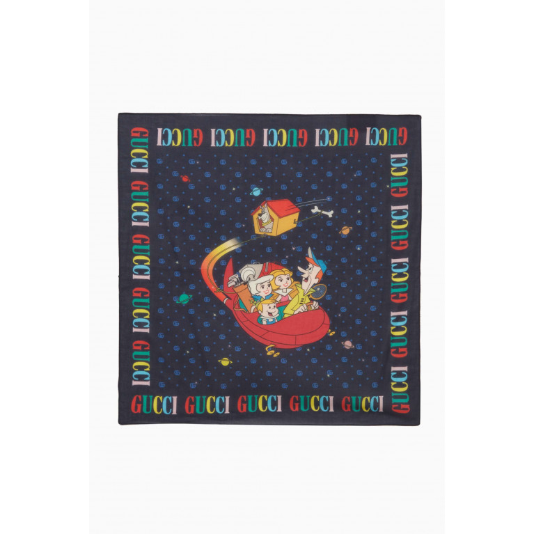 Gucci - The Jetsons Scarf in Cotton