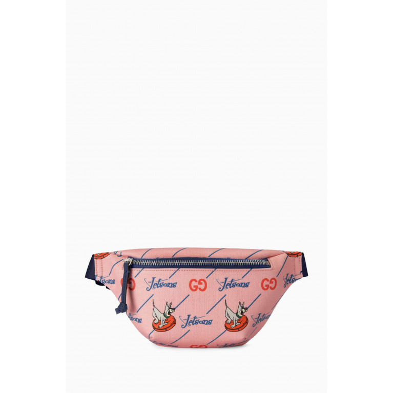 Gucci - x The Jetsons Belt Bag in Supreme Canvas Pink
