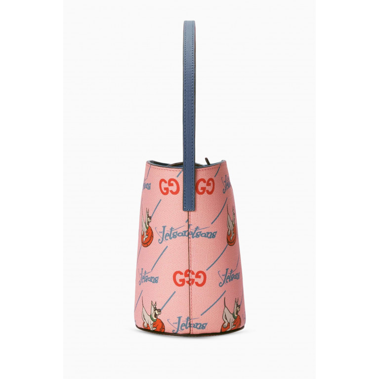 Gucci - x The Jetsons Bucket Bag in Supreme Canvas