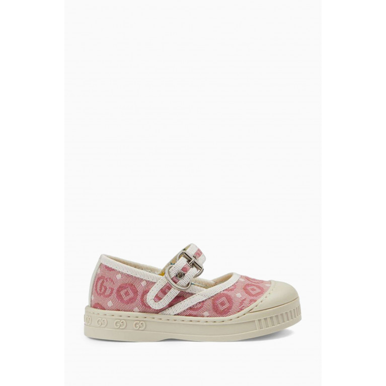 Gucci - Double G Sandals in Cotton-canvas